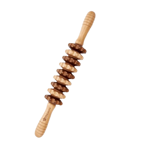 Phlorena Wooden Fascia Massage Roller Wood Therapy Massage Tools for Body Shaping Cellulite_3916d018 dd7b 4740 8f40 c90cdc4dcd2b.c89c3bfe68705be72c6992a26c08327c removebg preview